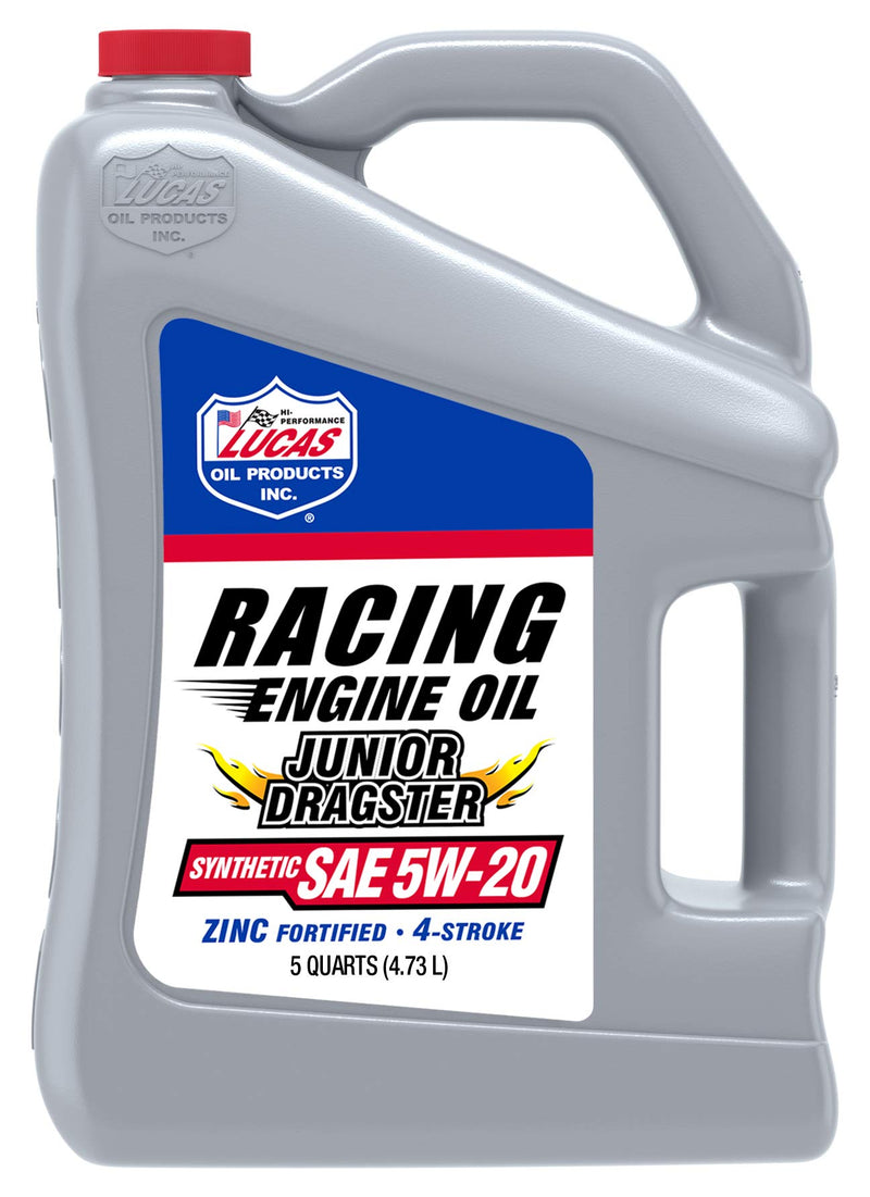 Lucas Oil 10471 Junior Dragster Racing Oil - 5 Quart