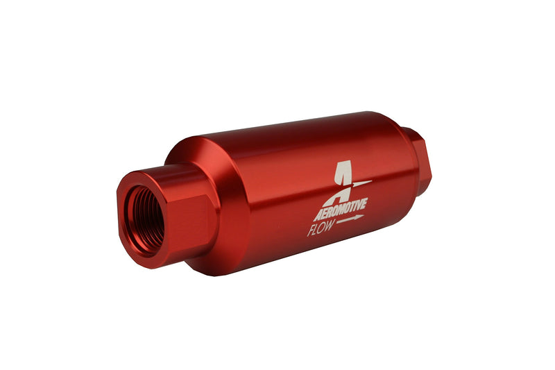 Aeromotive 12335 In-Line Mount Fuel Filter, 40 Micron - 10AN Female