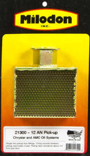 Milodon 21300 Oil Pickup Bolt-In Street/Strip Pan Style Single-Line Swivel