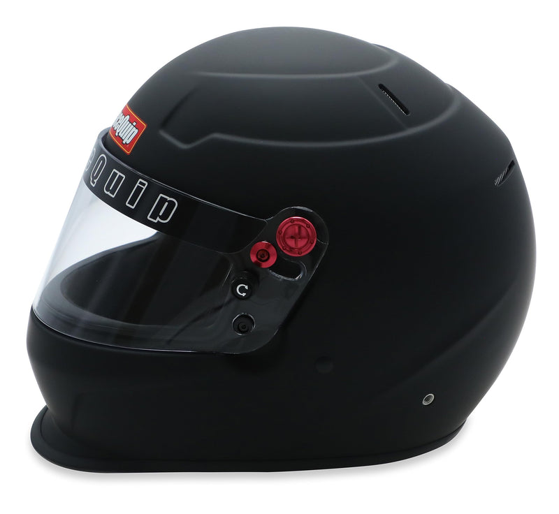 Racequip 276995 PRO20 Full Face Helmet Snell SA2020 Flat Black Large