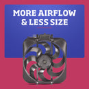 Flex-A-Lite Black Magic S-Blade Electric Fans 109304