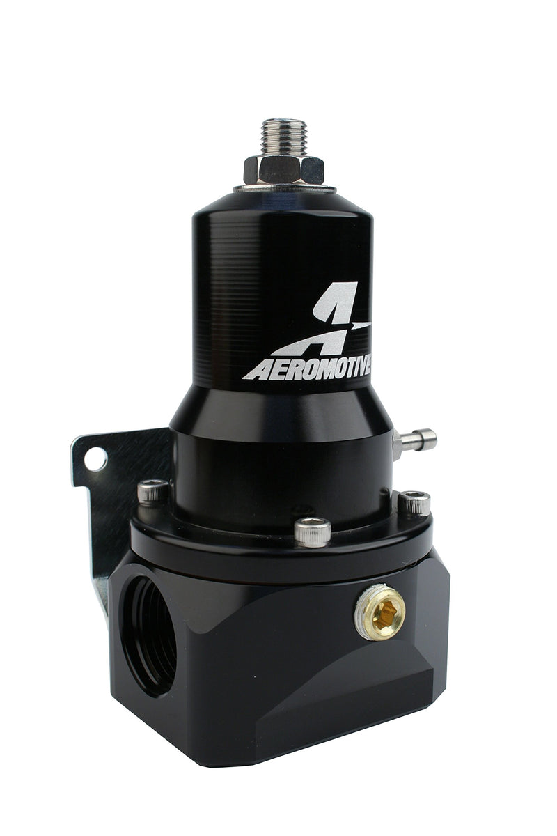 Aeromotive 13132 Regulator, Belt Drive EFI, 30-120 psi.500 Valve, 2X AN-10 Inlets, AN-10 Bypass