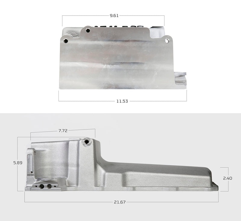 Holley Retrofit Engine Oil Pans for GM LS Engines 302-1BK