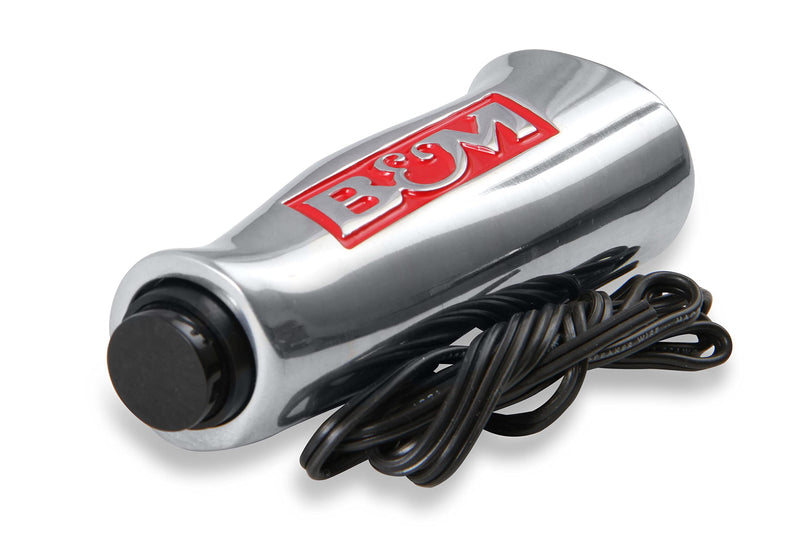 B&M 80658 Universal T-Handle - Brushed With 12V Switch