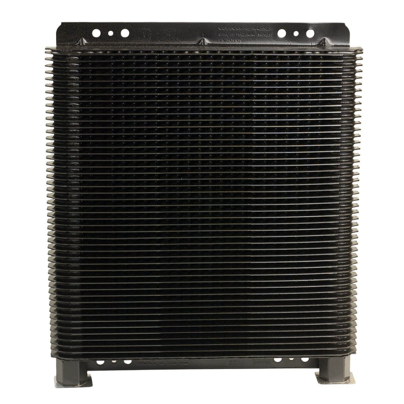 B&M 70274 SuperCooler Black Aluminum Fluid Cooler