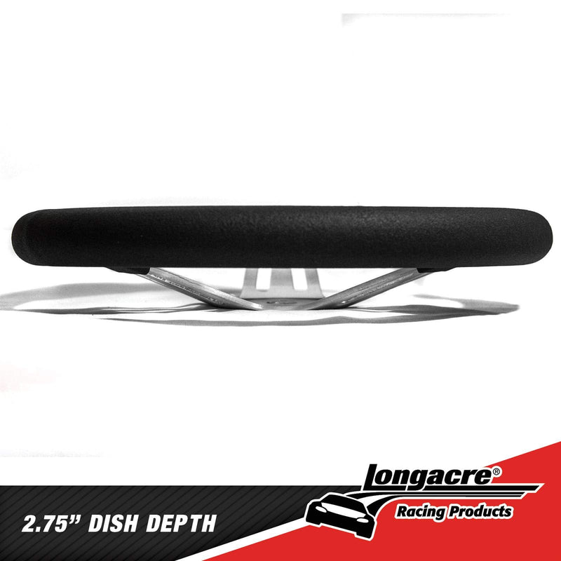 Longacre 52-56830 13" Kart Steering Wheel - Black