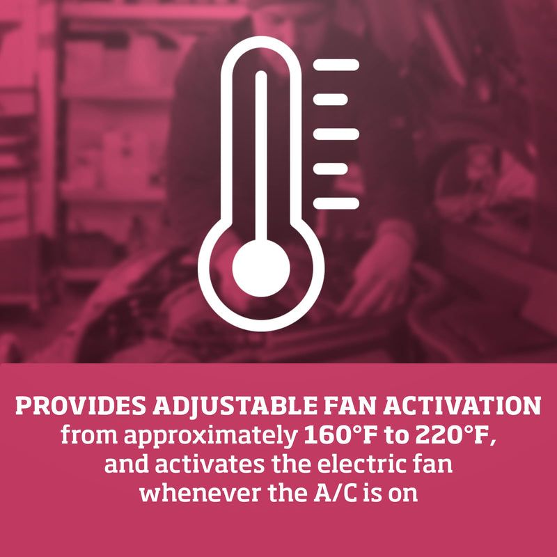 Flex-A-Lite Compact Adjustable Fan Controllers 121281