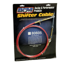 B&M 80605 Performance Shifter Cable - 5-Foot Length - Red