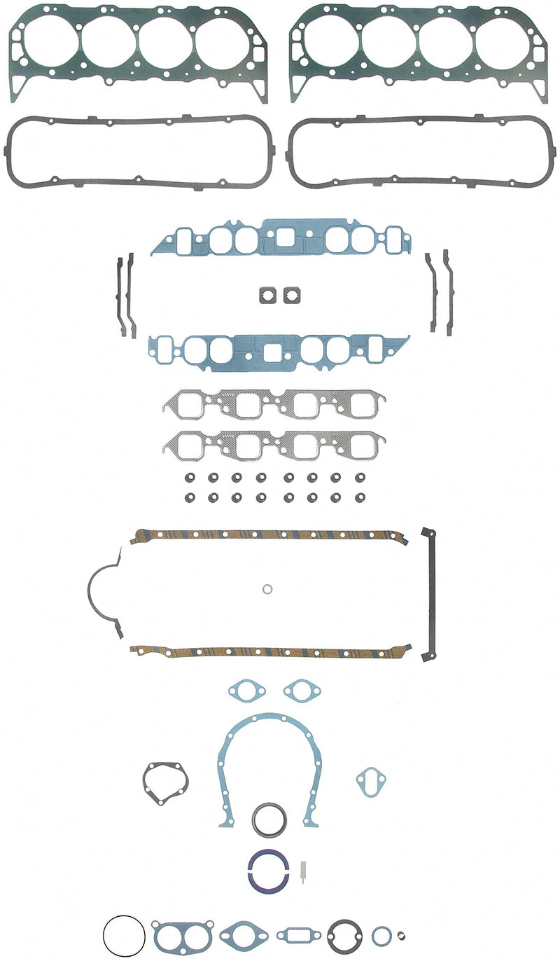 Fel-Pro 260-1009 Full Engine Gasket Set - Fits Chevy Big Block