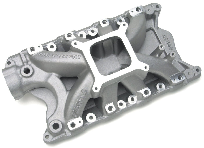 Edelbrock 29245 Intake Manifold Super Victor EFI Aluminum Multi-Port Fits 9.5 in