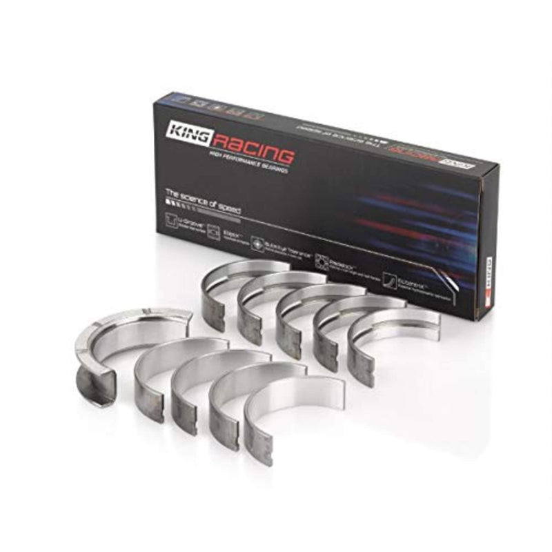 King Engine Bearings MAIN BEARING SET For Compatible with/Replacement for General Motors 262, 267, 302, 307, 327
