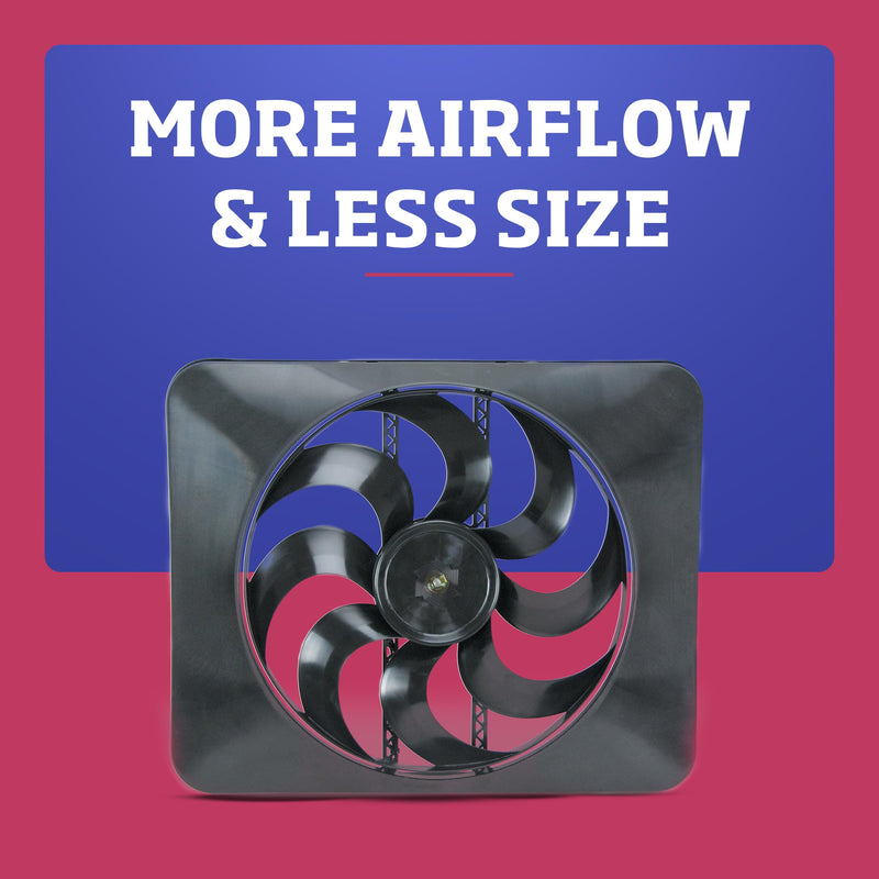 Flex-A-Lite Black Magic Xtreme Series Electric Fans 104811