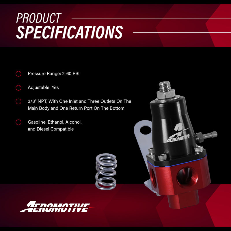 Aeromotive Universal Bypass Regulators 13301