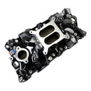 Edelbrock 2703-BP Performer EPS Intake Manifold, SB Chevy - Black Plasma Coated
