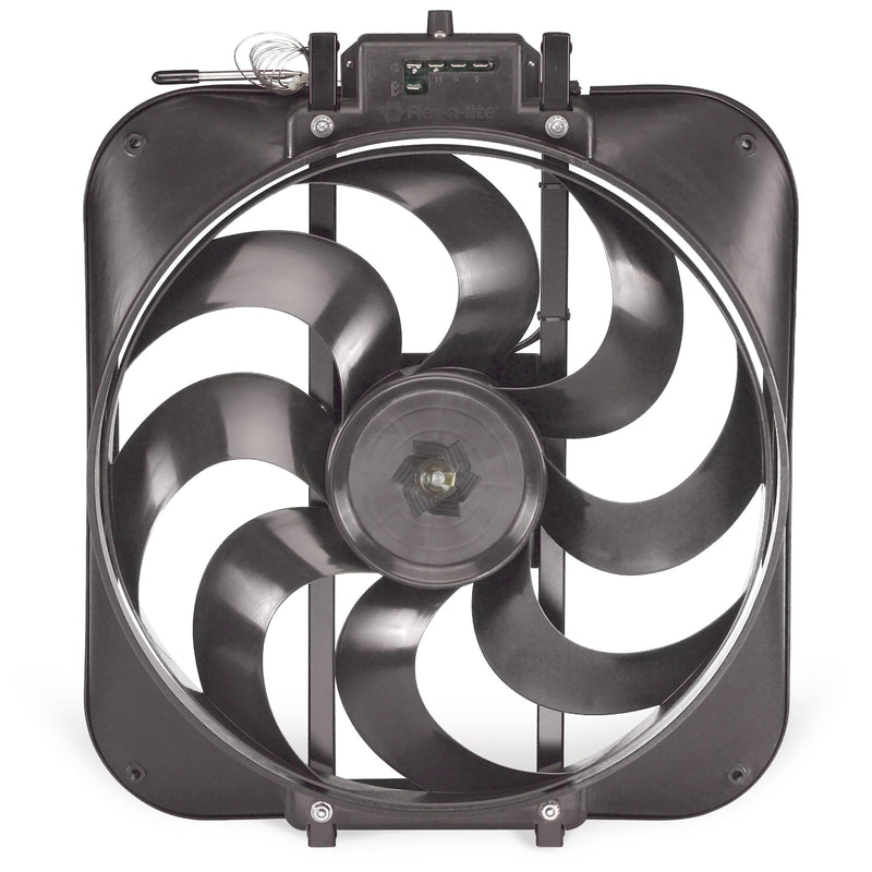 Flex-A-Lite Black Magic S-Blade Electric Fans 109304