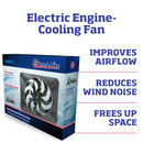 Flex-A-Lite Black Magic Xtreme Series Electric Fans 104811