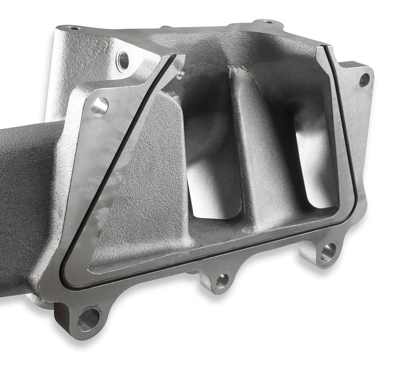Holley Intake Mnfd Cathedral Split Sgl-Pln Carb