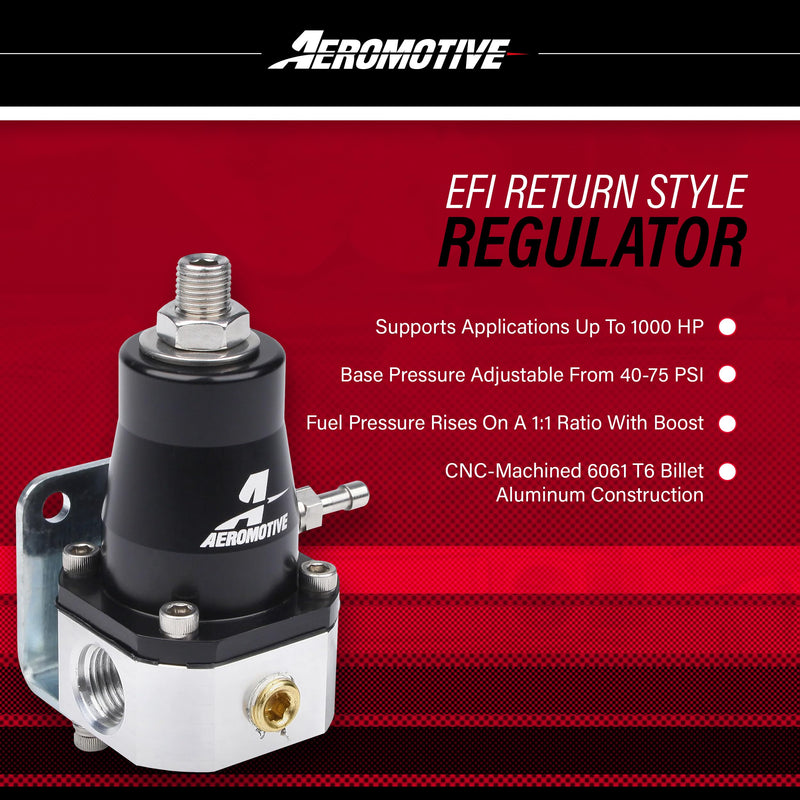 Aeromotive 13129 Compact EFI Regulator 40-75 psi