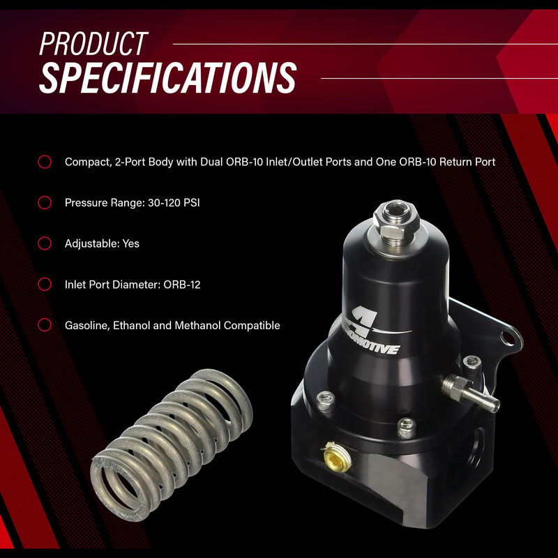 Aeromotive Extreme Flow EFI Fuel Pressure Regulators 13134