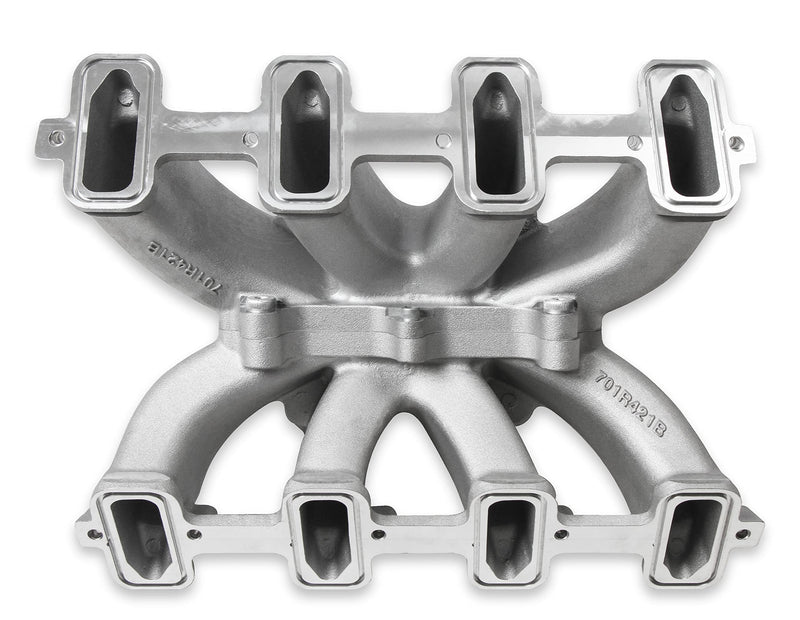 Holley Intake Mnfd Cathedral Split Sgl-Pln Carb