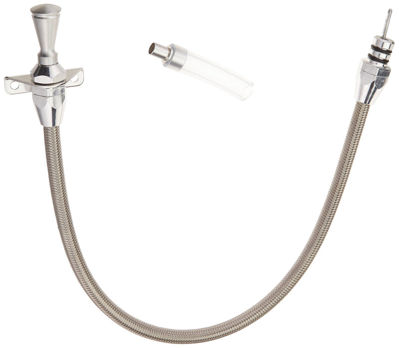 Lokar TD-30C4FM Hi-Tech Firewall Mount Transmission Dipstick for Ford C-4 Transmission