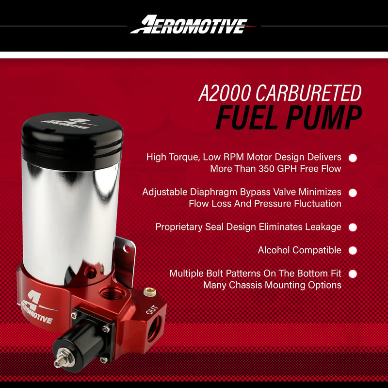 Aeromotive A2000 Drag Race Fuel Pumps 11202