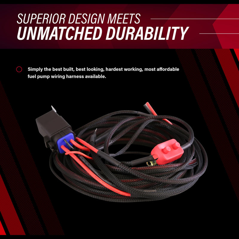 Aeromotive 16307 Fuel Pump Wiring Kit, Premium Heavy Duty