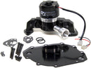 PRW 4446017 Black Powder-coated Performance Quotient Electric Racing Water Pump for Ford BB 400-460