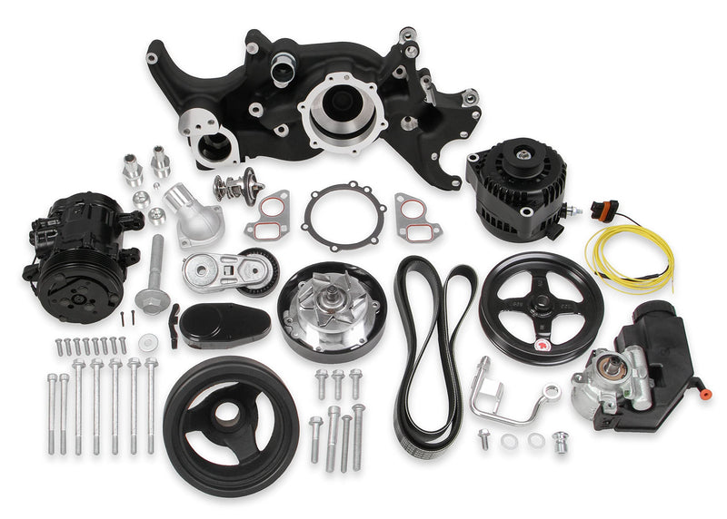 Holley Mid-Mount Complete Accessory Systems 20-185BK
