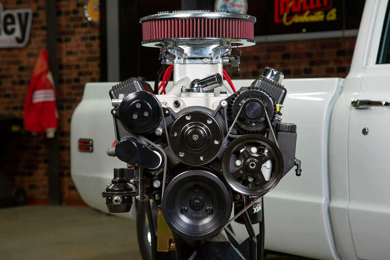 Holley Mid-Mount Complete Accessory Systems 20-240BK