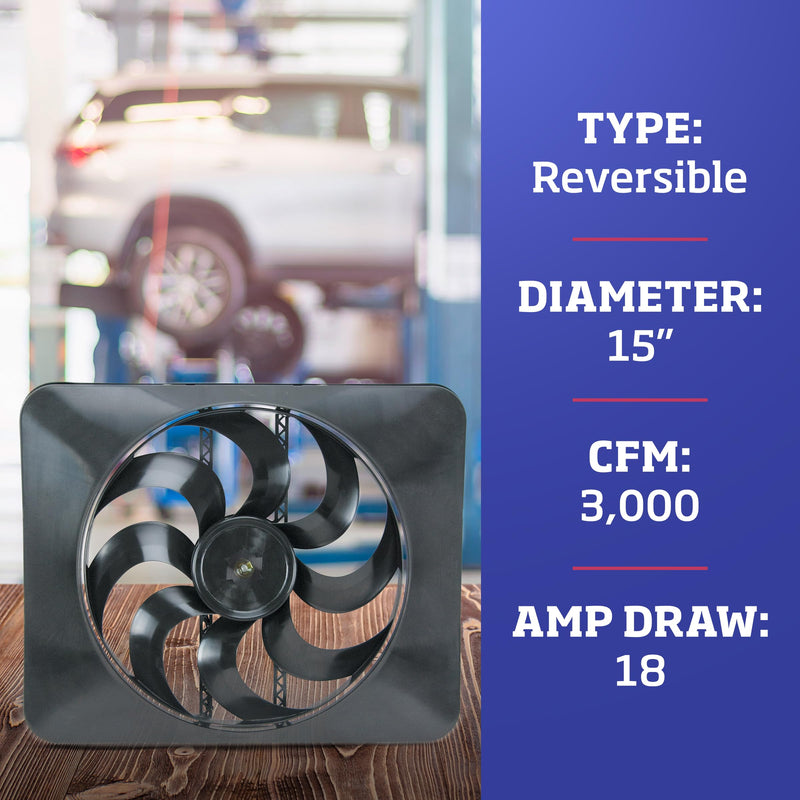 Flex-A-Lite Black Magic Xtreme Series Electric Fans 104367