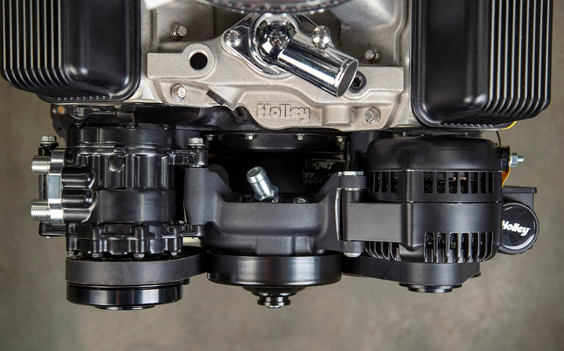 Holley Mid-Mount Complete Accessory Systems 20-240BK
