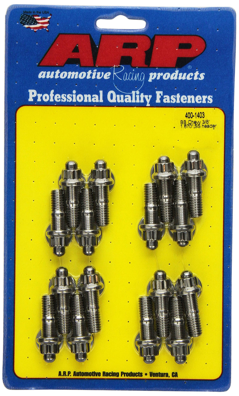 ARP Stainless Steel Header Stud Kits 400-1403