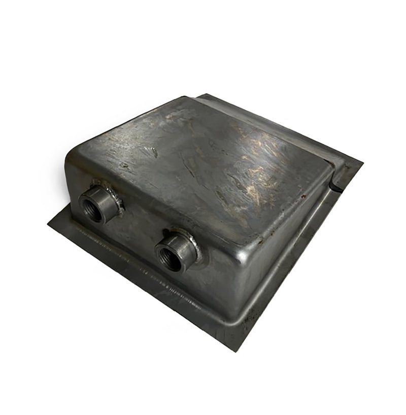 Engine Works 12720M Weld-On Fuel Tank Sump, Fits Ford Mustang 1979-2004