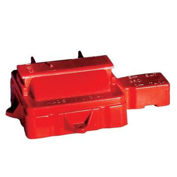 Engine Works 16501D Red HEI Chevy Coil Dust Cover, For Coil In-Cap Distributors