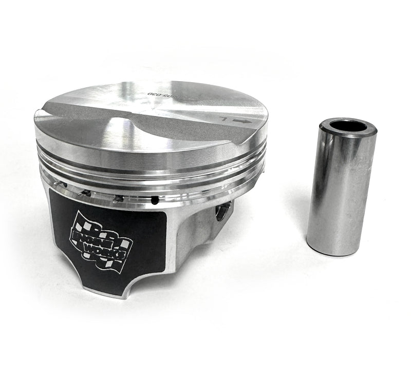 Engine Works 250600-030 Forged Pistons, Fits GM LS 5.3L, Flat Top, 2-Valve, 3.810"