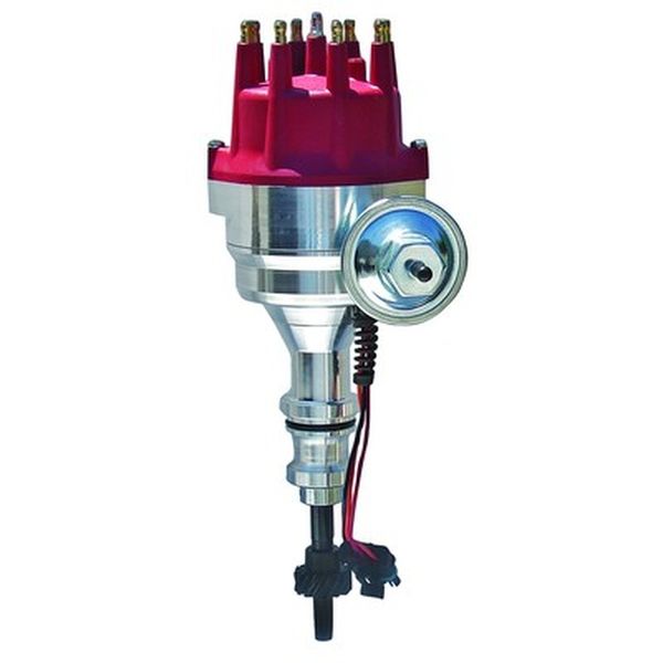 Engine Works 3RTR-289 Ford 221-302 V8 RTR Distributor, Red Cap