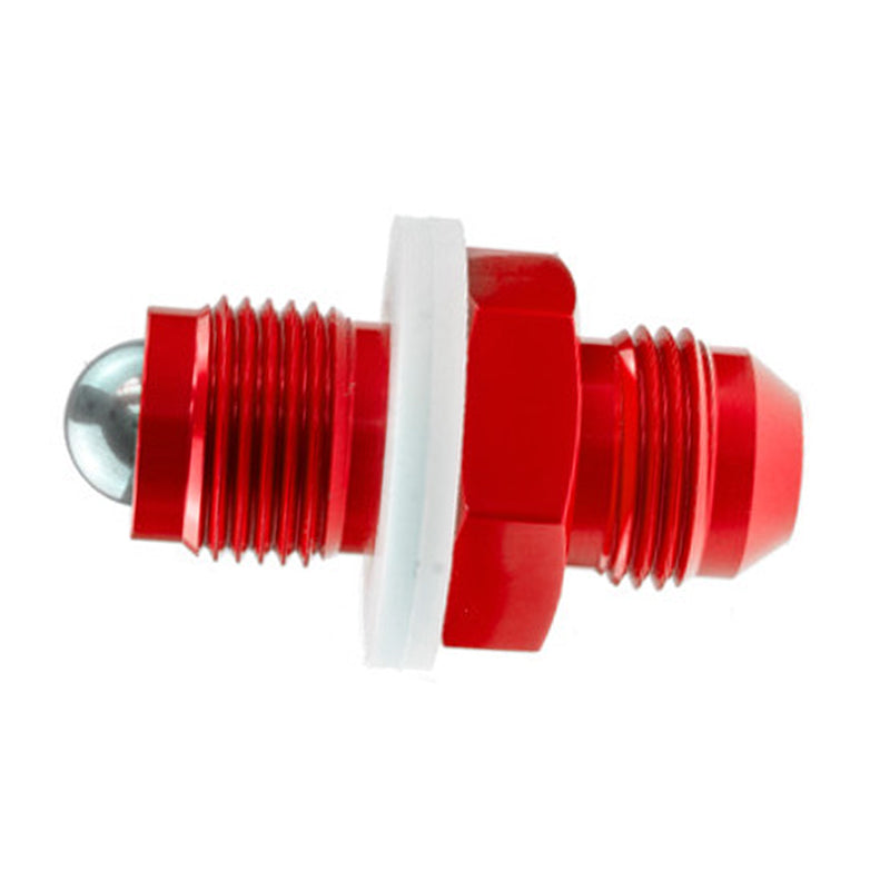 Engine Works 407020 In-Tank Style -08AN Rollover Valve with Washers (Red)