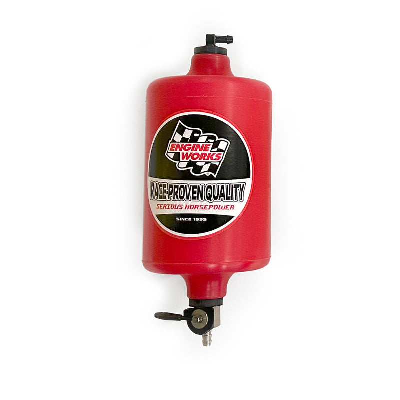 Engine Works 414504 Coolant Overflow Bottle, 1-QT. - Red