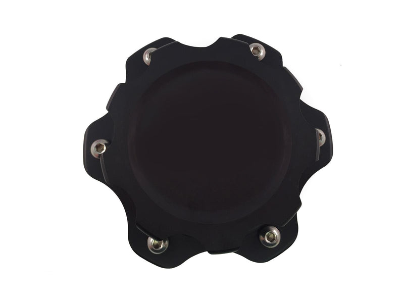 Engine Works 560500 Billet Fuel Cell Cap Assembly, w/ 6-Bolt Bung - Black