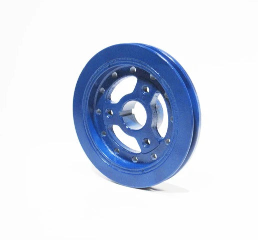 Professional Products 85011 Harmonic Balancer, Fits V8 Ford FE (Old Ford Blue) 6.54"