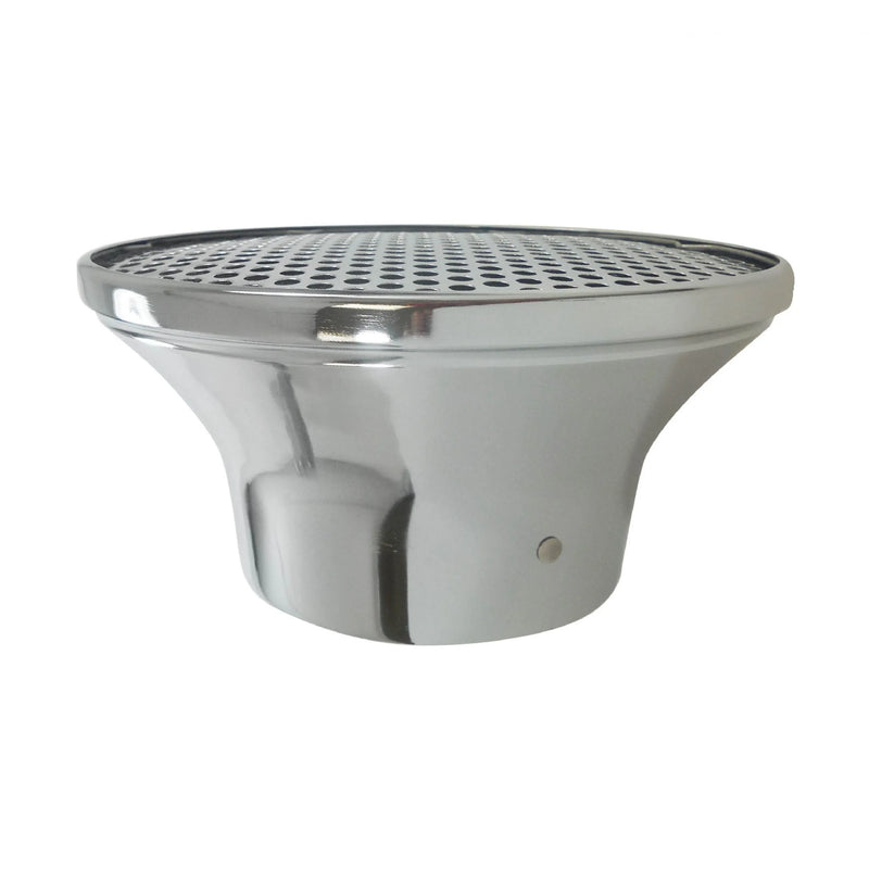 RPC R2104 Air Cleaner Velocity Stack, 5-1/8" Neck, - Chrome