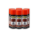 VHT SP123-6 Gloss Engine Enamel - High Temp 11oz Cans, Chevy Orange - 6-PACK