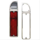 All American Billet Taillight Bezels BTL-6772-C10-P