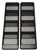 All American Billet Hood Vents HV-6769CAM-B