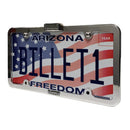 All American Billet Lighted License Plate Frames LPF-A01-P