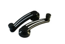 All American Billet Silverline Series Ball-Milled Window Cranks WC-BM-BG-2