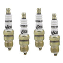 ACCEL 0576S-4 HP Copper Spark Plug - Shorty 14mm - .460" Reach, Tapered Seat