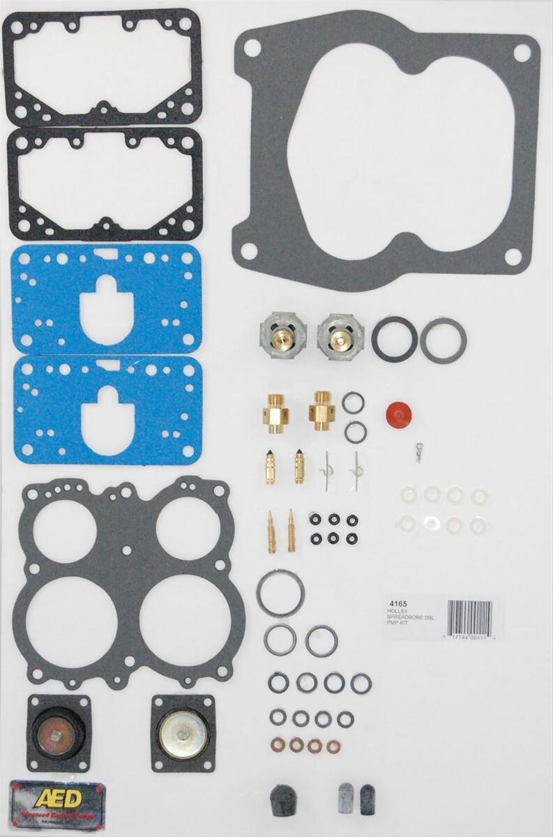 AED Performance 4165 Ultimate Holley Spread-Bore Double Pumper Kit