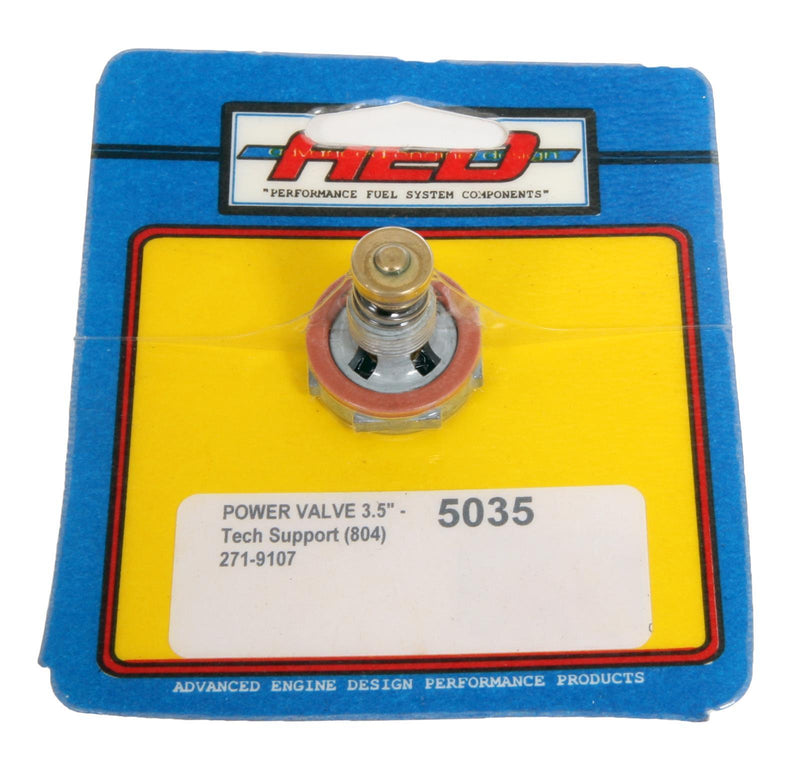 AED Performance 5035 High Flow Carburetor Power Valve 3.5"